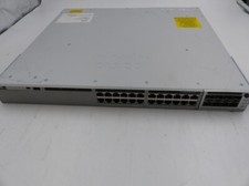 CISCO C9300-24P-A CATALYST 9300 24-PT POE NETWORK ETHERNET SWITCH w/C9300-NM-8X