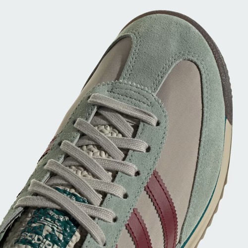 Mens adidas SL 72 RS Shoes IG4644 Putty Grey / Shadow Red / Legacy Teal - Picture 8 of 8