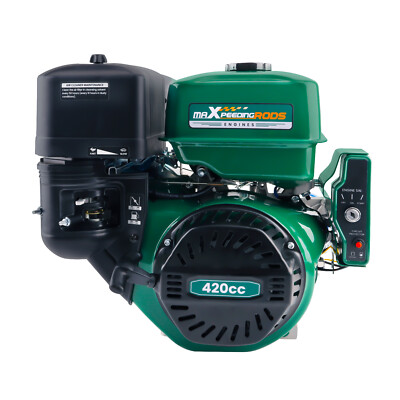 15PS Benzinmotor 420ccm 4-Takt Standmotor - 8800W Für GoKart, Wasserpumpen, Generatoren