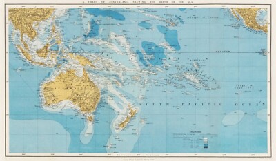 11214.Decoration Poster.School Office Wall art decor.1878 Australia map chart