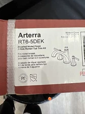 Roman Tub Filler pfister brushed nickel  trim  RT6-5DEK Arterra  Y8