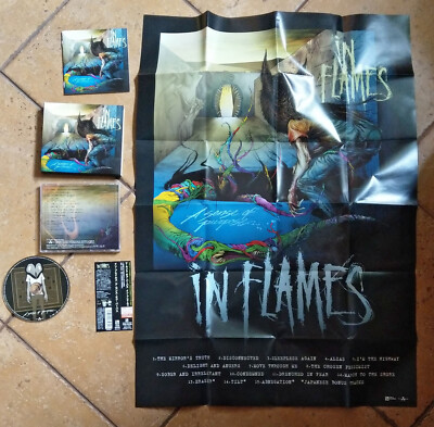 IN FLAMES 国内初回盤含むアルバム９枚セット IN FLAMES ‎– A Sense Of Purpose (Japan 1st press Boxed CD) +