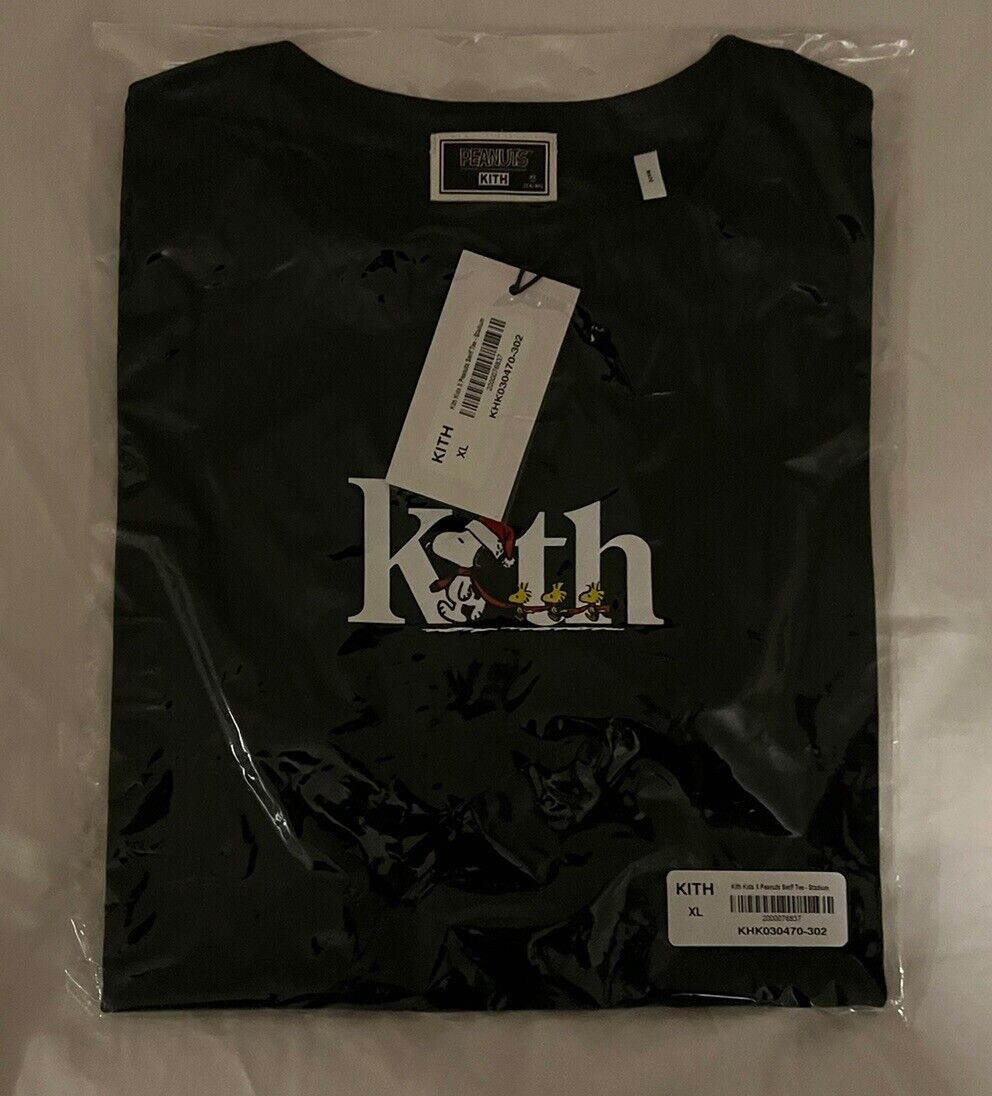 Kith Kids for Peanuts Serif Tee in Stadium Youth Size XL T Kith Kids for Peanuts Serif Tee in Stadium Youth Size XL T