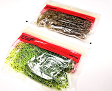 Zoom LURES SUPER SALT PLUS - U TALE -PUMPKIN - CHARTREUSE - 20 PK -LOT OF 2.