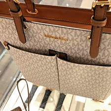 Michael Kors Handbag Women Fashion Purse Shoulder Bag Tote Bag Vanilla Medium