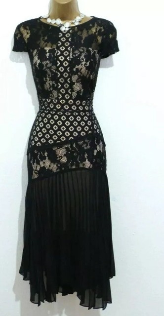 coast black wendy lace dress