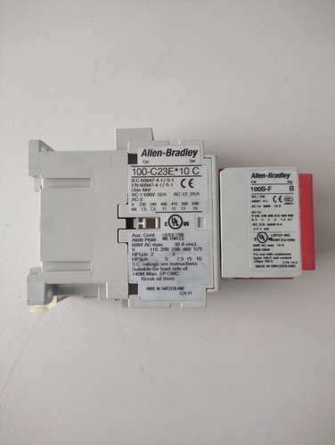 ALLEN BRADLEY 100S-C23EJ14BC SAFETY CONTACTOR 100-C23E*10 C and 100S-F B - Bild 2 von 11