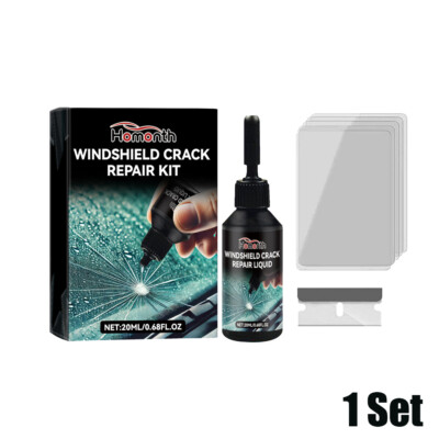 Car Windshield Repair Kits For Scratch Crack Chip Glass Repair Window Fix Tool