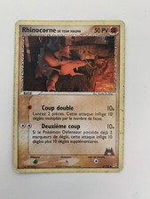 Carte Pokémon FR Rhinocorne DE TEAM MAGMA 67/95 Bloc EX Team Aqua VS Team Magma 