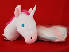 Decorative Unicorn Plush Pillow (Pink)  (New & Free Shipping)