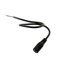 10x CCTV DC Power Adapter 4.0x1.7mm Female Socket With Cord Cable Connector 1ft