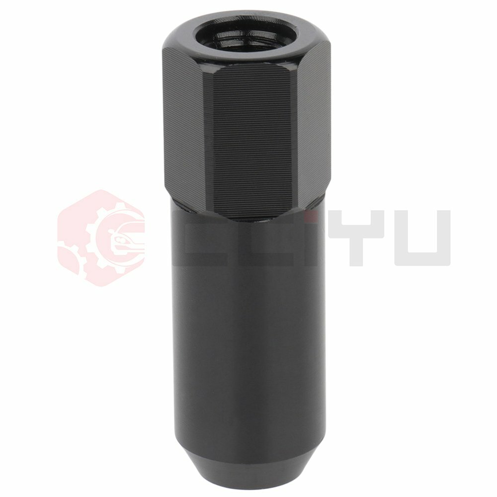 20 X Black 12x1.5mm Tuner Spiked Wheel Lug Nuts For Honda Accord 1979