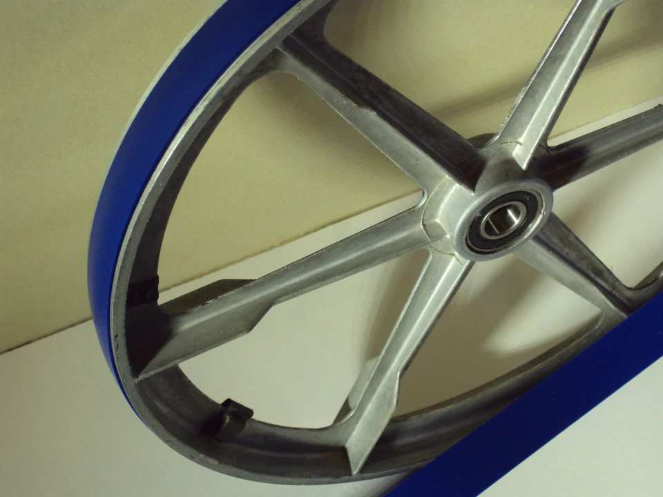 2 BLUE MAX BRAND URETHANE BAND SAW TIRES FOR JET JET JWBS-14CS 14" BAND SAW  - Image 4 of 4