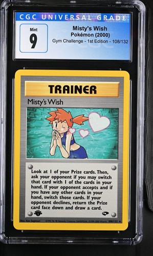 Misty's Wish (1st Edition) graded CGC 9 for sale on eBay