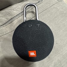 JBL Clip 3 Bluetooth Portable Speaker- Black JBLCLIP3BLK 
