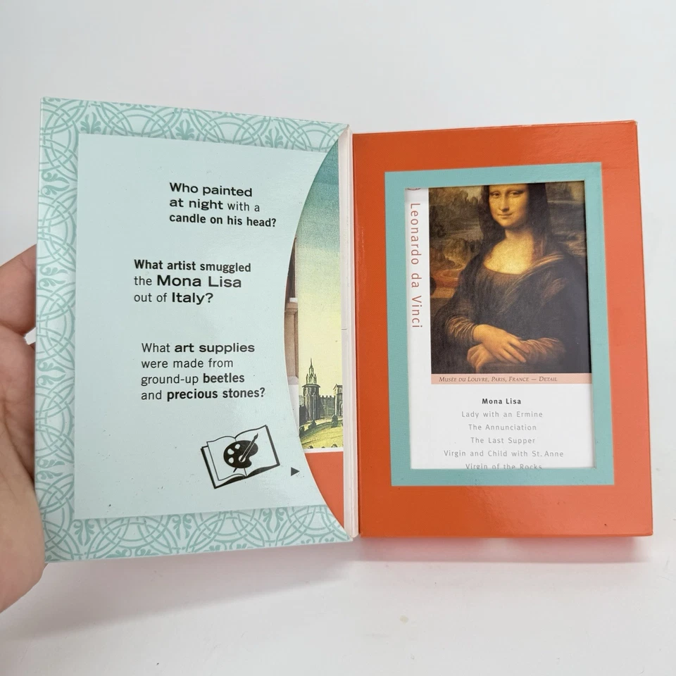 Go Fish Renaissance Artists Card Game + Book 2011 Wenda O’Reilly Birdcage Press - Image 2 of 4