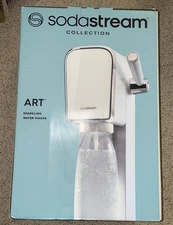 SodaStream Art White Soda Machine and Sparkling Water Maker Kit - NEW