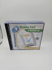 Performance Memory Card For Nintendo 64 123 Pages Of Memory 256K Memory