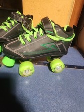 Roller Derby Blazer Lighted Wheel Roller Skates Size 5 Boys