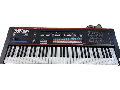 Roland JX-3P Analog Synthesizer with Cloud Keys Power-On Tested As-Is From JPN2
