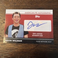 2011 Topps American Pie American Pie Autograph Justin Willman #APA-17 Card Auto