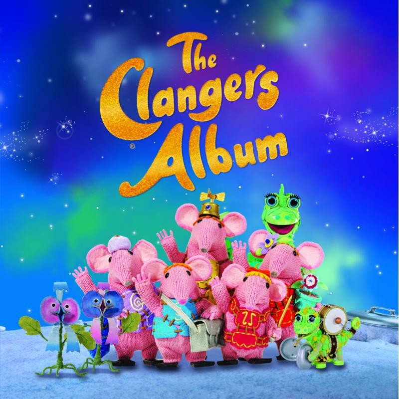 John Du Prez Clangers Album (Blue Vinyl) LP Vinyl OM20202 NEW