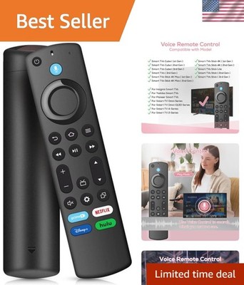 Replacement Voice Remote for 4K Max - Works with Insignia & Pioneer Smart TVs