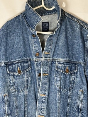 Structure Blue Men s Denim Jacket Size Large