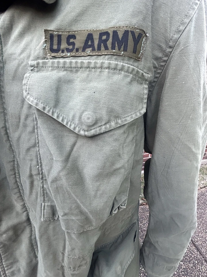 Parches originales M65 de finales de los 60 talla grande regular 1ª División blindada ¡Ejército de Estados Unidos! Foto 4 de 4