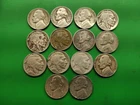 14 Old Cull Nickels. Buffalo Jefferson. Photos Dates And Mints. Actual Coins. L1