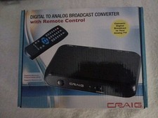 Craig Digital To Analog Broadcast Converter With Remote Control