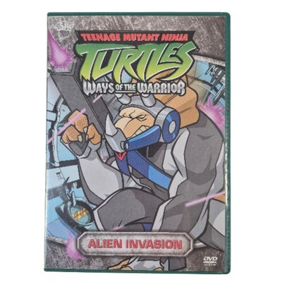 TMNT Ways of the Warrior Alien Invasion DVD Teenage Mutant Ninja Turtles
