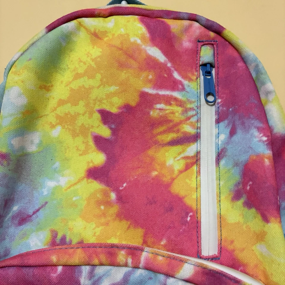 Mochila Converse Go To Lona Patrón Tie-Dye Viaje Escolar Foto 3 de 4