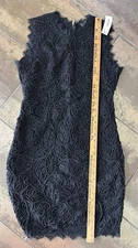 NWT Sans Souci Lacey Black Cocktail Dress XL Gorgeous & Classy