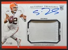 2025 Panini National Treasures Shedeur Sanders Crossover RC Patch Auto /99 JM12