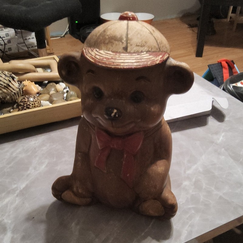 Vintage Treasure Craft Cookie Jar