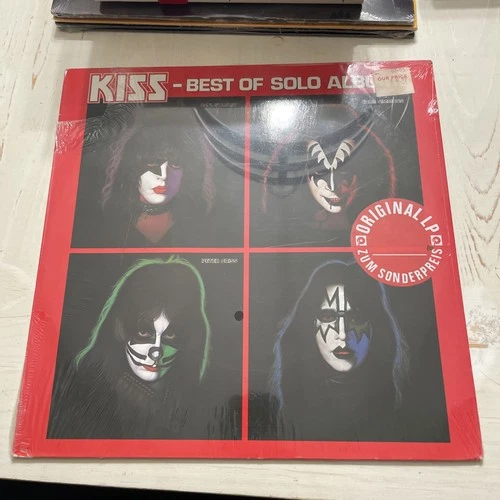 RARE *SEALED* KISS-BEST OF SOLO ALBUMS-1978 CASABLANCA 6302 060 MADE IN GERMANY