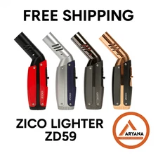 ZICO Torch Lighter ZD59 | 1CT $19.99 | 2CT $35.99 | FREE SHIPPING | Adjustable B
