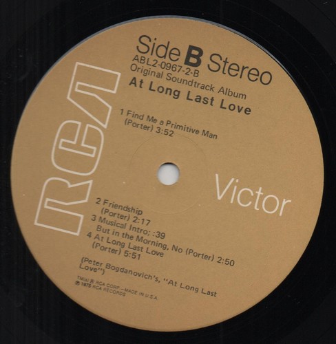 AT LONG LAST LOVE film soundtrack 1975 US RCA 2 RECORD SET REYNOLDS/SHEPHERD - Picture 7 of 8