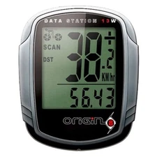 Origin8 Data Station Wireless Bicycle Computer with Freeze Fame Memory - 13W