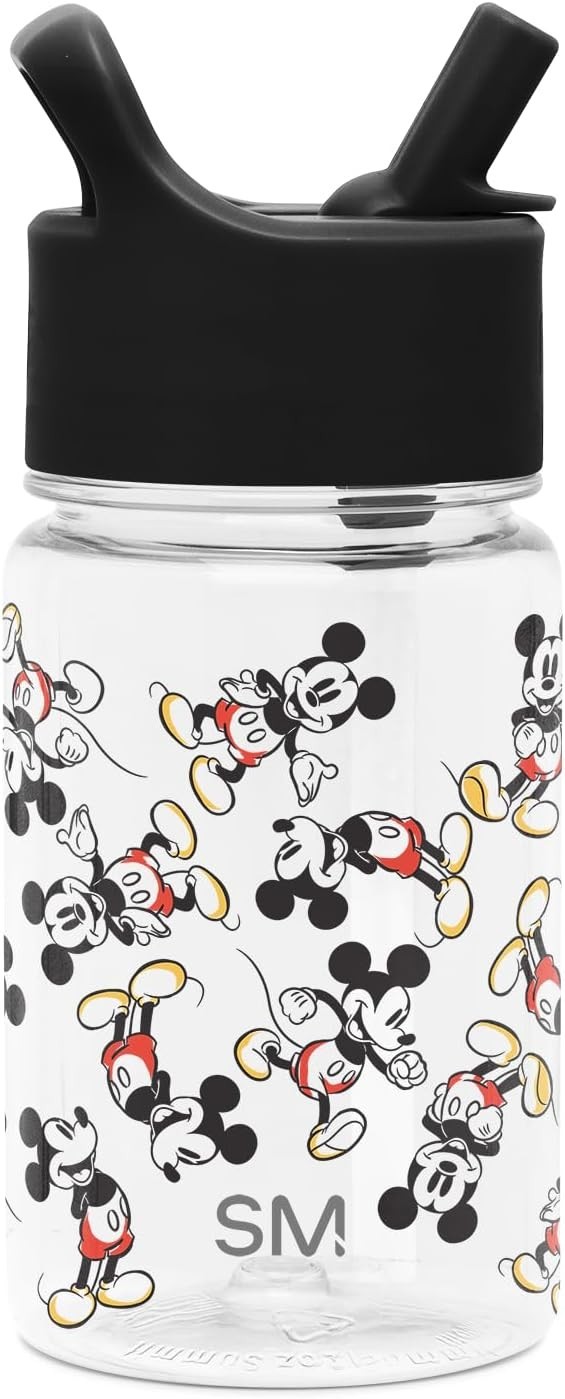 Plastic Bpa-free 12oz, Mickey Mouse Retro
