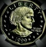1999 P Proof Susan B Anthony SBA Dollar $1 NGC Graded PF70 Ultra Cameo Philadelphia Susan B Anthony