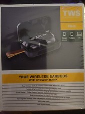 TWS Wireless Earbuds With Powerbank Bluetooth W Display Screen Carrying Case