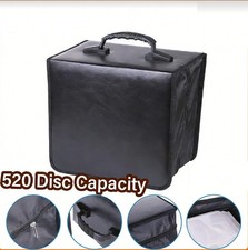 520 Disc CD DVD Carry Case Disc Storage Holder CD Sleeve Wallet D DVD Protector