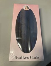 Jumbo Overnight Heatless Hair Curler Set of 4 w/Headscarf  Hook for Long Hair