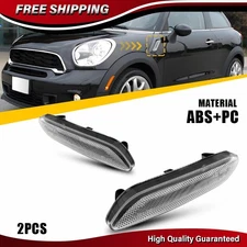 Clear Side Repeater Light Reflector For 2011-2016 MINI Cooper R60 Countryman