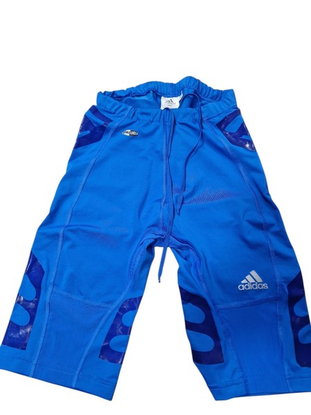 Shorts Adidas Techfit Clima 365. Azul. Talla M.