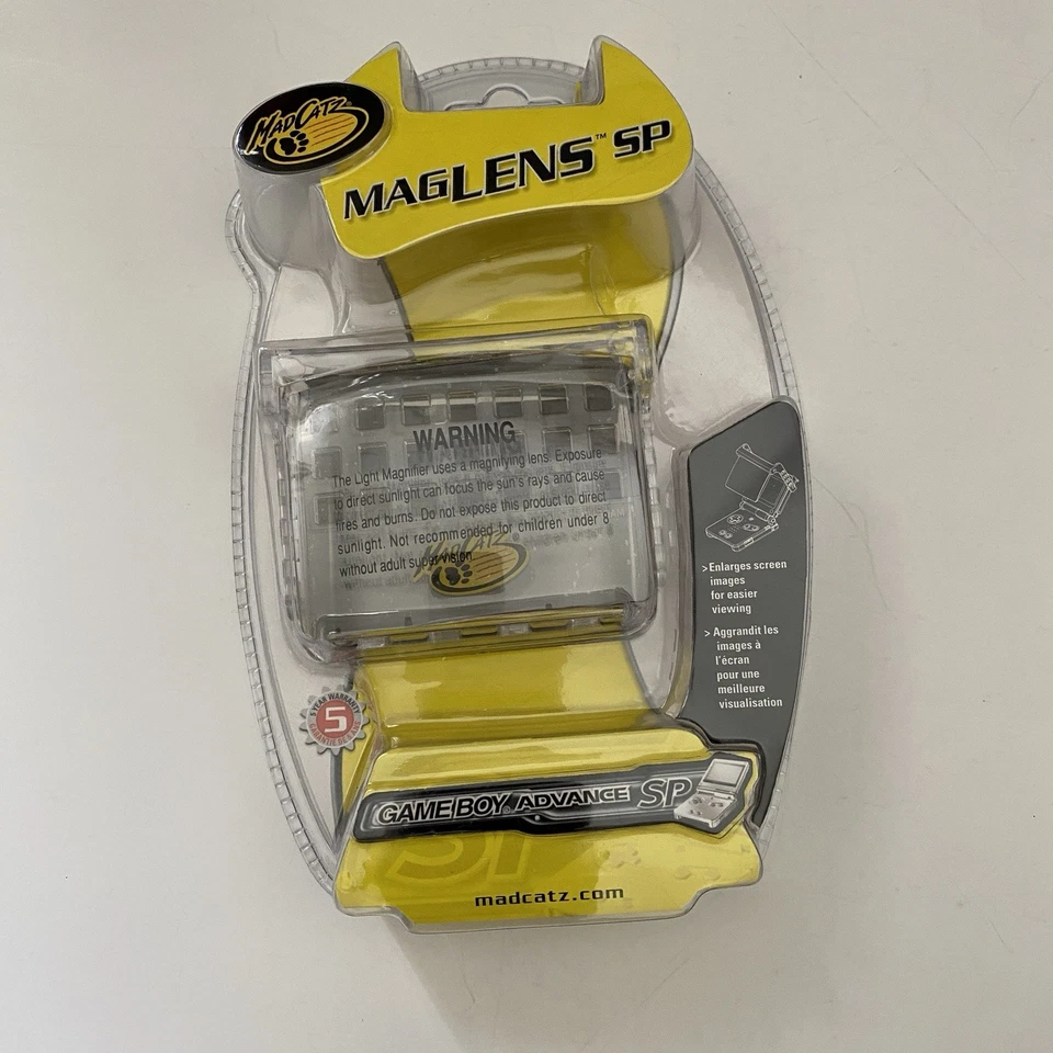 Mad Cats Game Boy Advance SP Starter Kit MagLENS GameBLOX Accessory Kit New - Image 3 of 4