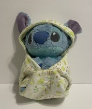 Disney Parks Disney Babies Stitch Experiment 626 Plush Doll With Blanket Swaddle