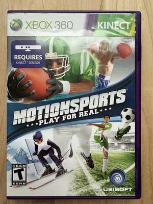 Motionsports Play for Real Kinect (Microsoft Xbox 360, 2010) Video Game